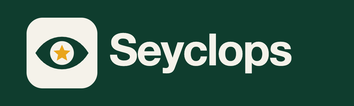 Seyclops logo on dark
